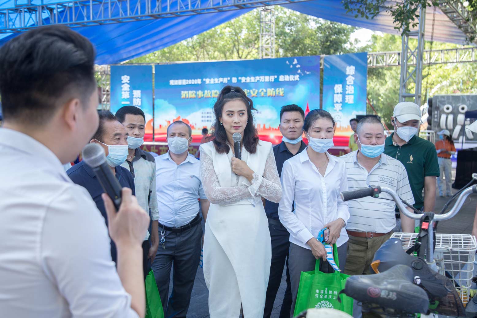 2020年6月10日觀瀾街道觀瀾大地生態(tài)藝術(shù)園安全宣傳啟動儀式